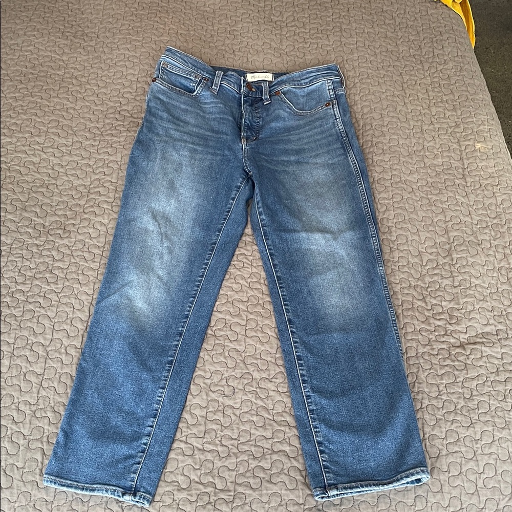 Madewell Stovepipe Denim Jeans 27